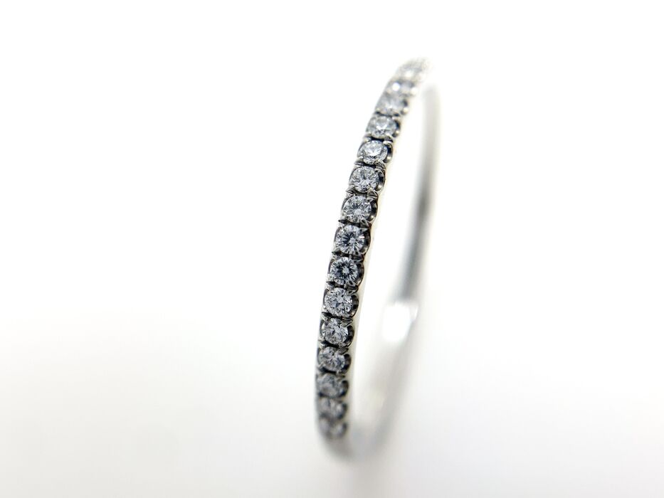 画像10192：TIFFANY & CO./ティファニー 750RG ハーモニー ダイヤ バンドリング