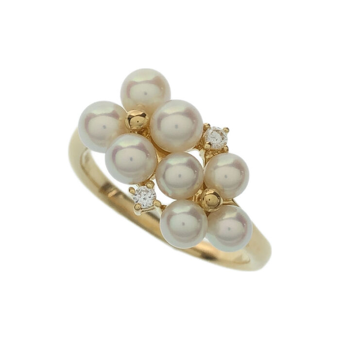 画像10713：TIFFANY & CO./ティファニー 750RG ハーモニー ダイヤ バンドリング