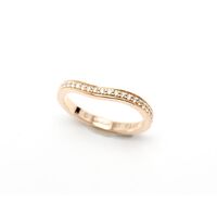 画像11835：TIFFANY & CO./ティファニー 750RG ハーモニー ダイヤ バンドリング