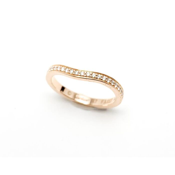 画像11835：TIFFANY & CO./ティファニー 750RG ハーモニー ダイヤ バンドリング
