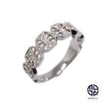 画像12137：TIFFANY & CO./ティファニー 750RG ハーモニー ダイヤ バンドリング