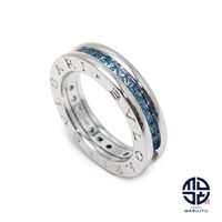 画像1829：BOUCHERON/ブシュロン 750YG ハートモチーフ パヴェダイヤ リング