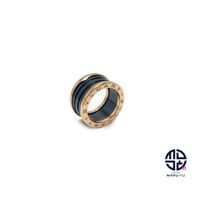 画像2502：BOUCHERON/ブシュロン 750YG ハートモチーフ パヴェダイヤ リング