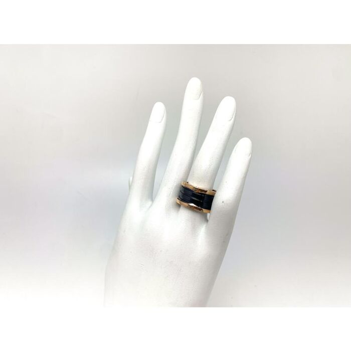 画像2504：BOUCHERON/ブシュロン 750YG ハートモチーフ パヴェダイヤ リング