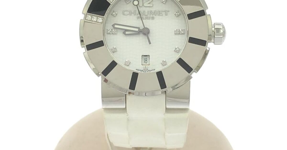 ショーメ CHAUMET スティルドゥショーメ 12Pダイヤ 腕時計 H878 