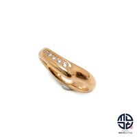 画像3104：BOUCHERON/ブシュロン 750YG ハートモチーフ パヴェダイヤ リング