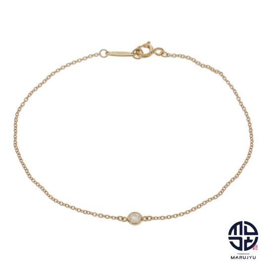 画像32147：TIFFANY/ティファニー 750YG エルサ・ペレッティ ダイヤモンド バイ ザ ヤード ブレスレット