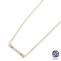 画像33898：TIFFANY & CO./ティファニー 750 ダイヤ バー ライン ネックレス