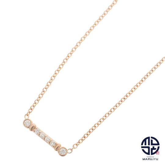 画像33898：TIFFANY & CO./ティファニー 750 ダイヤ バー ライン ネックレス