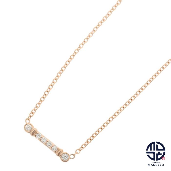 画像33898：TIFFANY & CO./ティファニー 750 ダイヤ バー ライン ネックレス