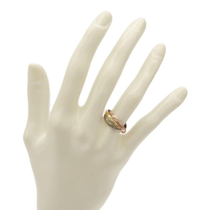 画像33915：Cartier/カルティエ 750 トリニティ リング スモールモデル
