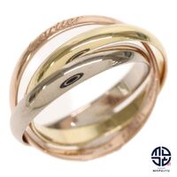 画像33916：Cartier/カルティエ 750 トリニティ リング スモールモデル