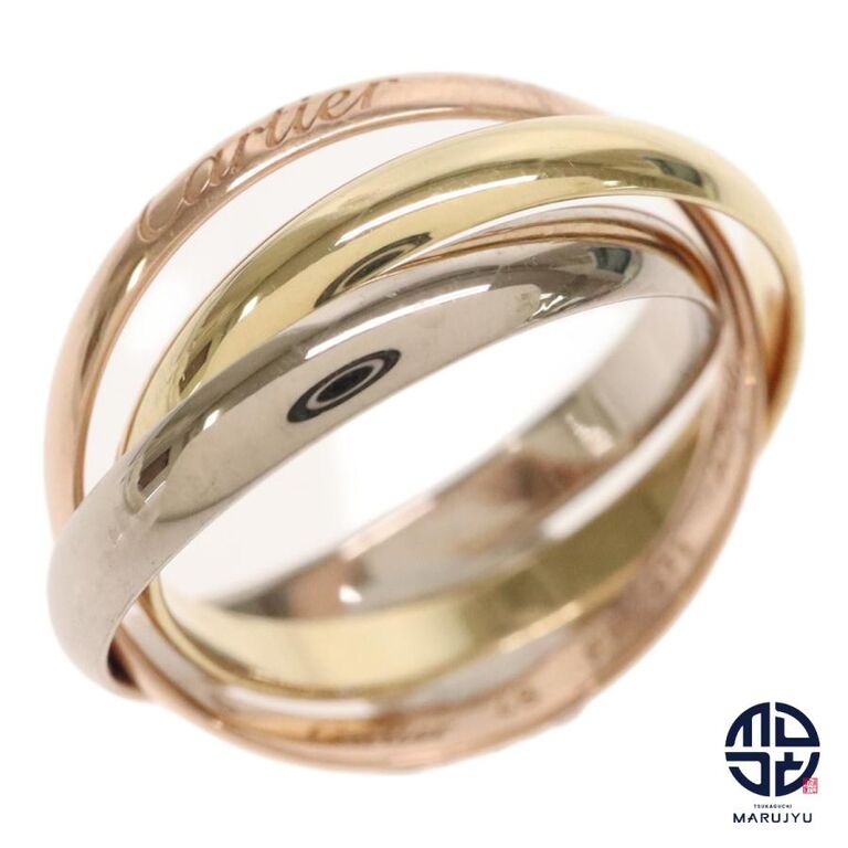 画像33916：Cartier/カルティエ 750 トリニティ リング スモールモデル