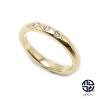 画像4200：BOUCHERON/ブシュロン 750YG ハートモチーフ パヴェダイヤ リング