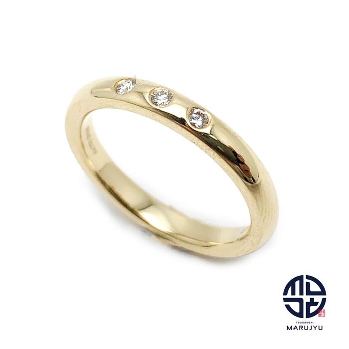 画像4200：BOUCHERON/ブシュロン 750YG ハートモチーフ パヴェダイヤ リング