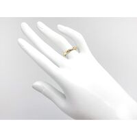画像4201：BOUCHERON/ブシュロン 750YG ハートモチーフ パヴェダイヤ リング