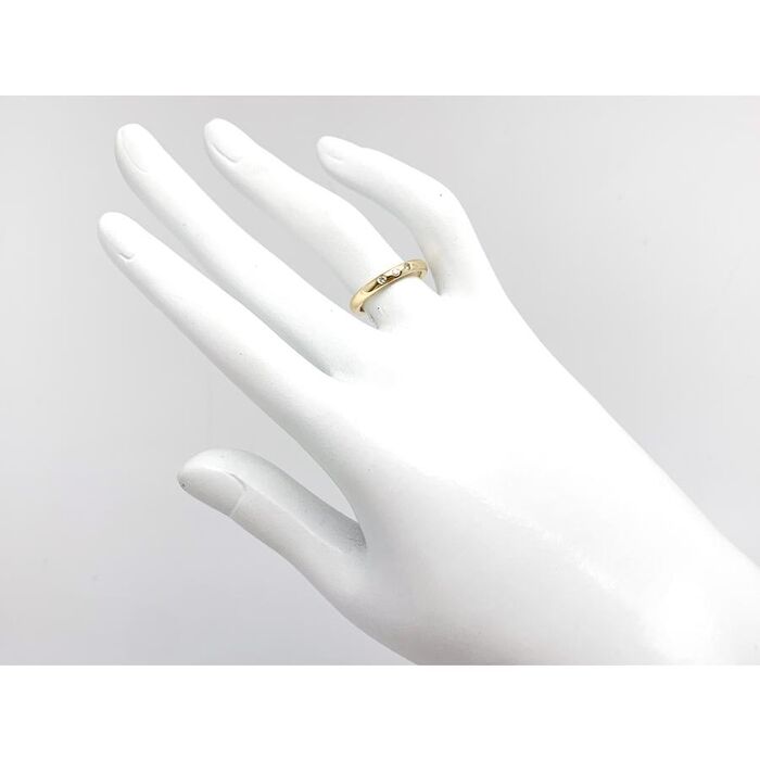 画像4201：BOUCHERON/ブシュロン 750YG ハートモチーフ パヴェダイヤ リング