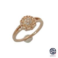 画像4647：BOUCHERON/ブシュロン 750YG ハートモチーフ パヴェダイヤ リング