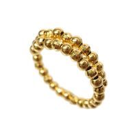 画像5453：BOUCHERON/ブシュロン 750YG ハートモチーフ パヴェダイヤ リング