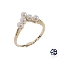 画像5794：BOUCHERON/ブシュロン 750YG ハートモチーフ パヴェダイヤ リング