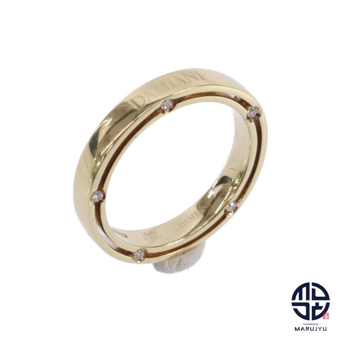 画像6006：BOUCHERON/ブシュロン 750YG ハートモチーフ パヴェダイヤ リング