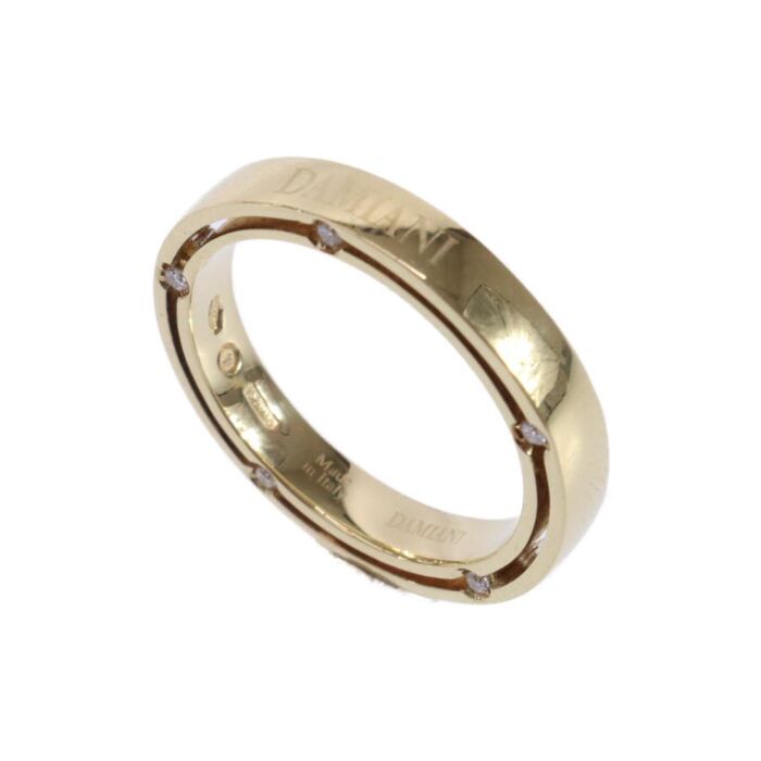 画像6008：BOUCHERON/ブシュロン 750YG ハートモチーフ パヴェダイヤ リング