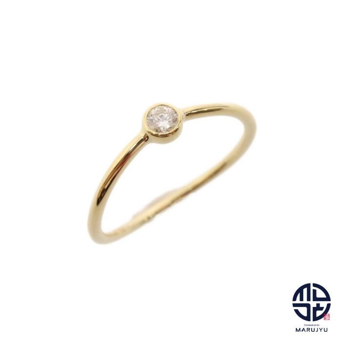 画像6920：BOUCHERON/ブシュロン 750YG ハートモチーフ パヴェダイヤ リング