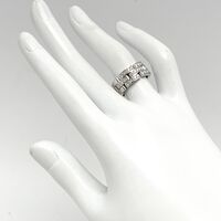 画像7688：BOUCHERON/ブシュロン 750YG ハートモチーフ パヴェダイヤ リング